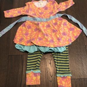 Matilda Jane tunic/leggings set